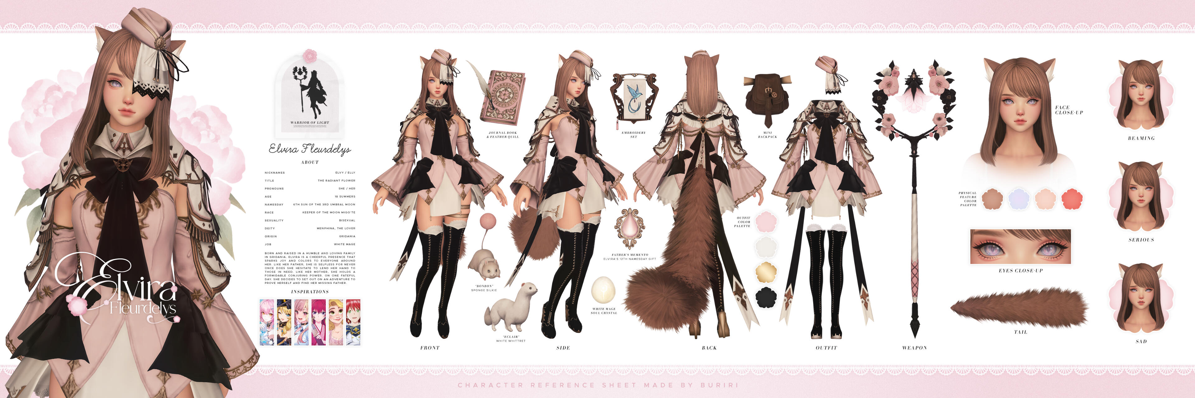 elvira fleurdelys ✿ character sheet elvira fleurdelys ✿ character sheet